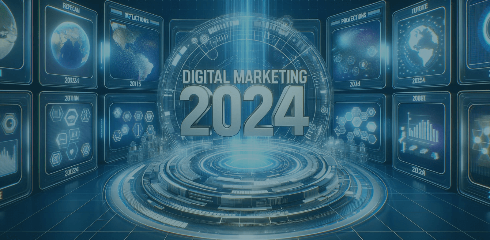 Digital Marketing Reflections On 2023 And Projections For 2024   Digital Marketing 2024  Resource Hub Hero Image (1) 